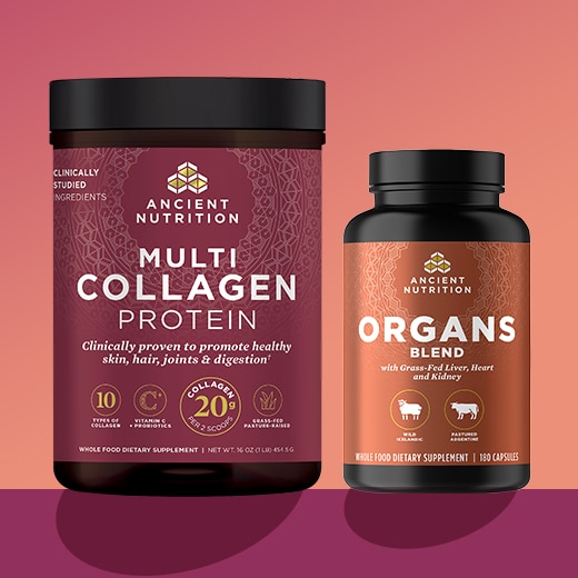 BOGO 50% Off Ancient Nutrition* items. Shop for these products
