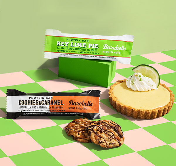 BOGO 50% Off Barebells cases* like Key Lime Pie and Cookies and Caramel. Shop for these products