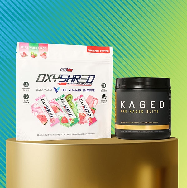 OxyShred and Kaged. Shop for these products