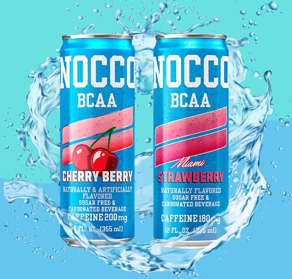 NOCCO drinks