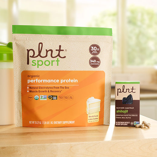BOGO 50% Off plnt® Performance Protein and Shilajit. Shop for these products