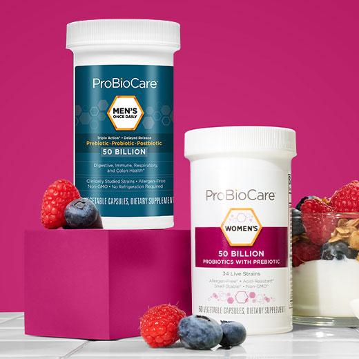 20% Off ProBioCare® Men's Once Daily and Women's Once Daily. Shop for these products