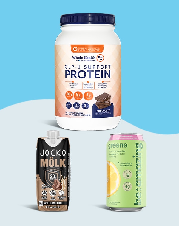Free Samples - Whole Health Rx GLP-1 Support Protein | JOCKO Mölk | Greens Drink