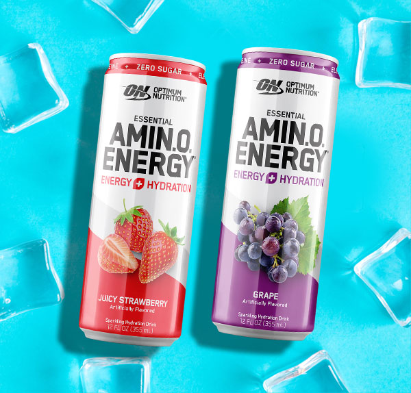 Optimum Nutrition AMIN.O. Energy Drinks like Strawberry and Grape. Shop for these products