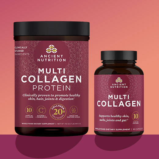 Ancient Nutrition Multi Collagen Protein and Multi Collagen. Shop for these products