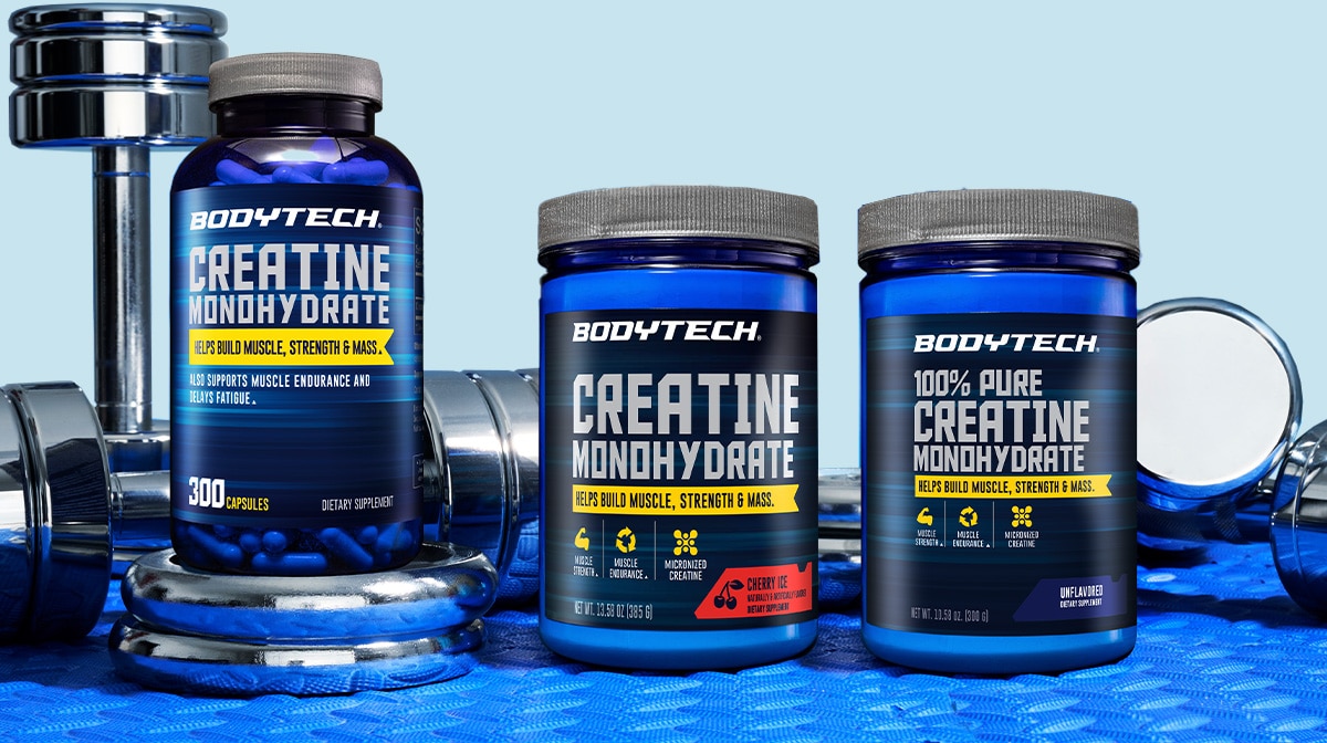 20% Off Creatine from BodyTech®*. Shop for these products