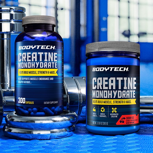20% Off creatine from BodyTech®*. Shop for these products