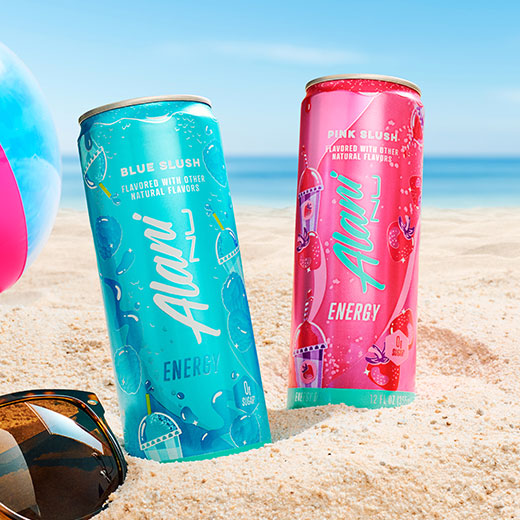 BOGO 50% Off Alani Nu cases* like Blue Slush Energy and Pink Slush Energy. Shop for these products