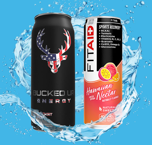 Just $1 Bucked Up Energy and FitAid products. More Store Deals.