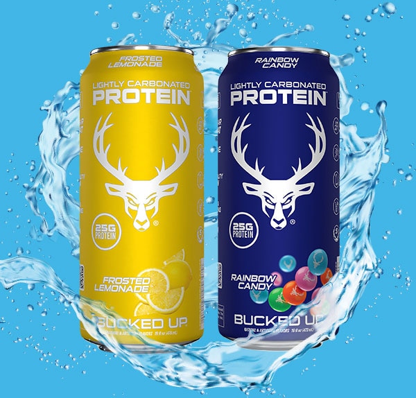 Just $3 for Bucked Up Protein Drinks. More Store Deals.