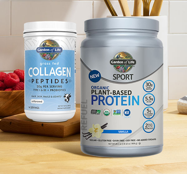 25% Off Garden of Life favorites like Collagen Peptides and Plant-based protein. Shop for these products
