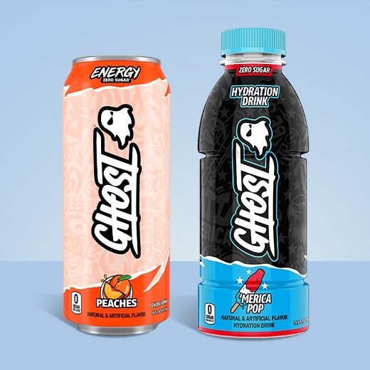 BOGO 50% Off GHOST® Energy and Hydration cases*. Shop for these products