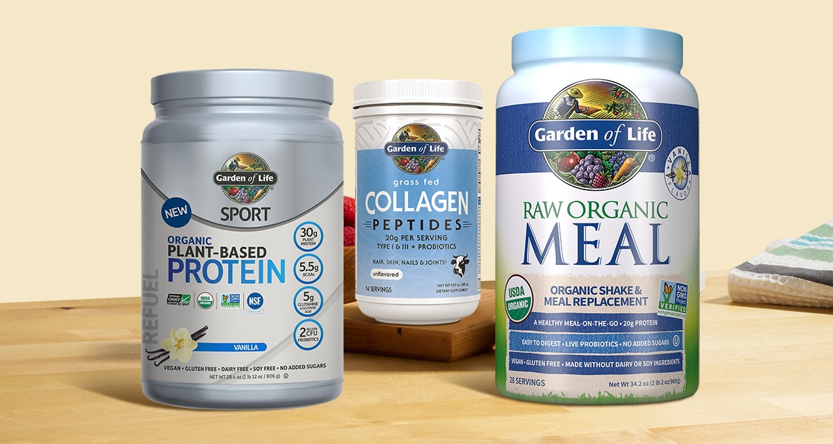 25% OFF Garden of Life favorites*. Shop for these products