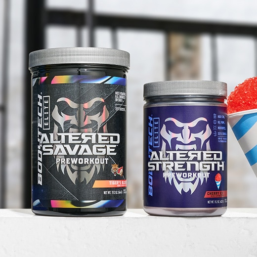 20% Off preworkout form BodyTech® Elite*. Shop for these products