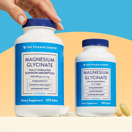 20% Off Magnesium Glycinate from The Vitamin Shoppe®. Shop for these products