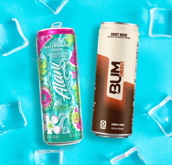 Just $1 drinks Alani Nu and BUM Energy*. Shop for these products