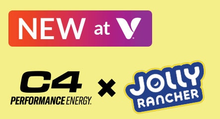 New at The Vitamin Shoppe. C4 Performance Energy. Jolly Rancher.