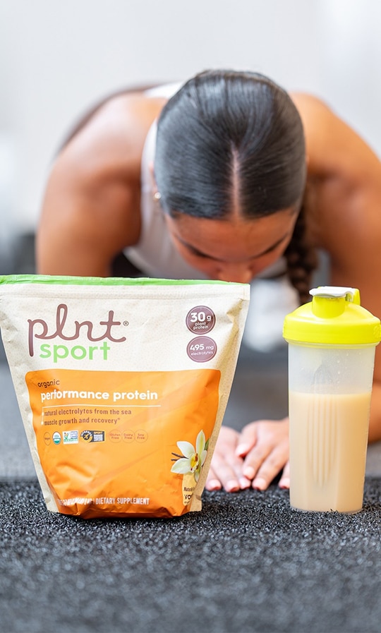 plnt Sport Organic Performance Protein Powder